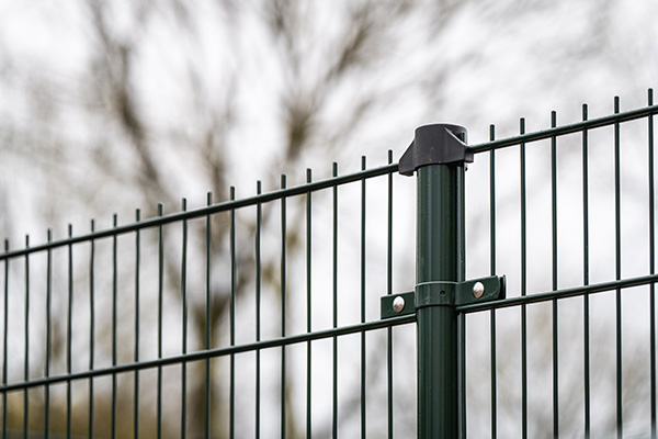 New build house surrounded by a Buisklem perimeter fence, ensuring robust security and privacy for residential property.